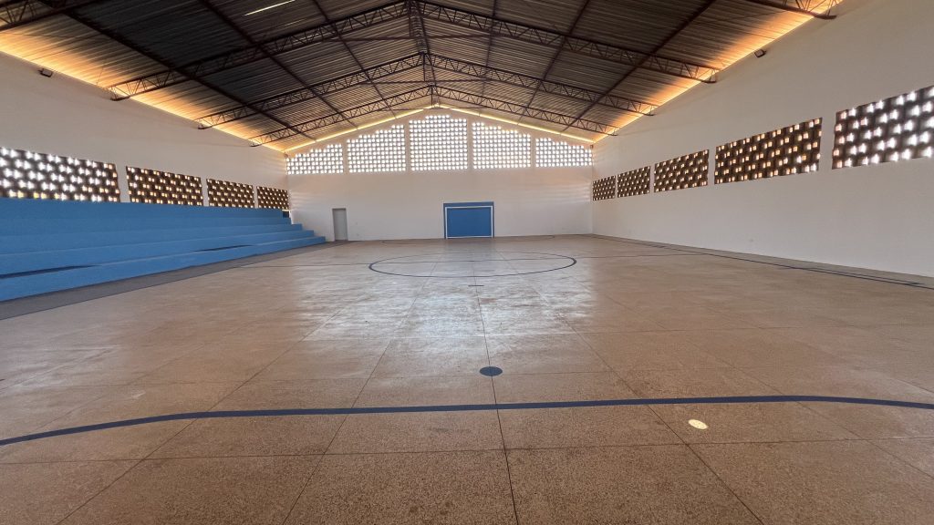 Ginásio Poliesportivo será reinaugurado nesta sexta (28) com abertura do Campeonato Municipal de Futsal